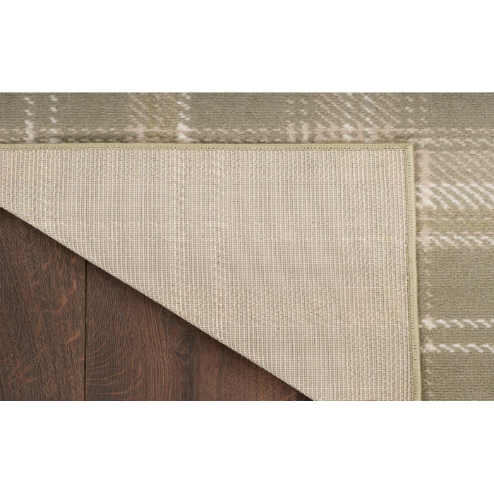 Nourison Grafix Olive GRF03 3 ft. 9 in. X 5 ft. 9 in. Rectangle Rug