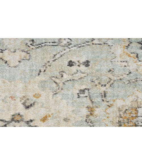 Nourison Oushak Home Mint OUS01 5 ft. 5 in. X 7 ft. 3 in. Rectangle Rug