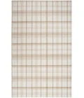 Nourison Grafix Ivory Beige GRF03 7 ft. X 10 ft. Rectangle Rug