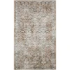 Nourison Home Astra Machine Washable ASW16 Gold Grey 2 ft. X 6 ft. Area Rug