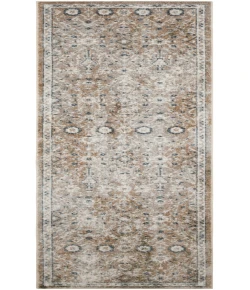 Nourison Home Astra Machine Washable ASW16 Gold Grey 2 ft. X 6 ft. Area Rug