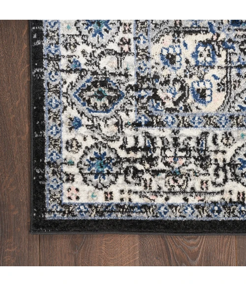 Nourison Passion Area Rug PSN03 Black Ivory