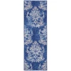 Nourison Home Whimsicle WHS11 Navy Ivory 2 ft. X 8 ft. Area Rug