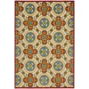 Nourison Home Aloha ALH30 Red Multicolor 7 ft. 10 in. X 10 ft. 6 in. Area Rug