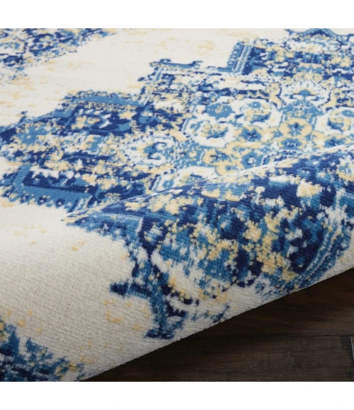 Nourison Grafix Round Area Rug GRF14-White