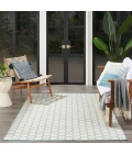 Nourison Twist Reversible Aqua TWS01 4 ft. X 6 ft. Rect. Rug
