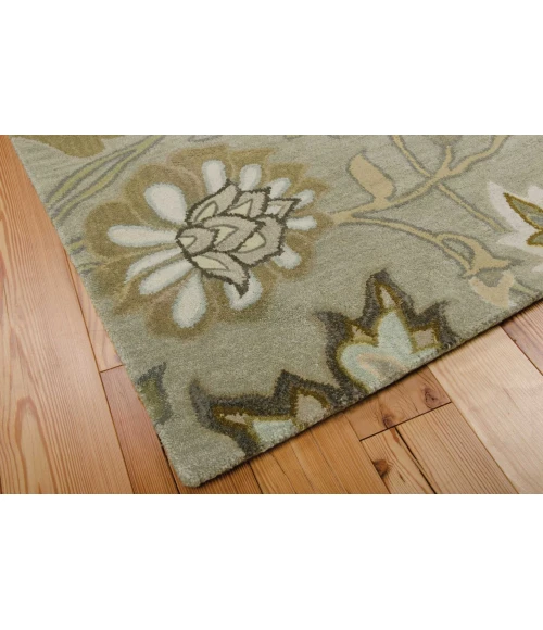 Nourison Jaipur Round Area Rug JA41-Silver