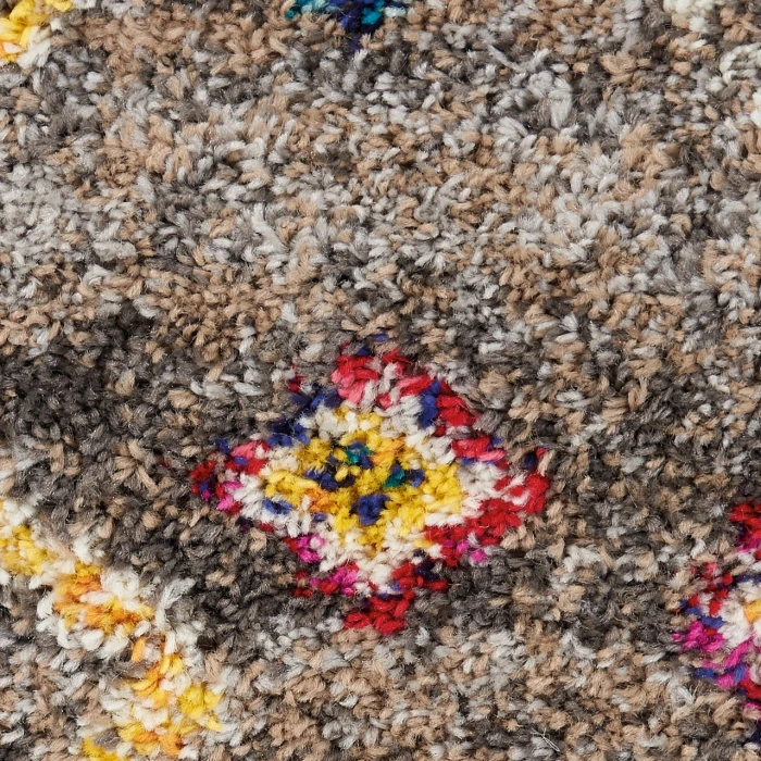 Nourison Nomad Grey NMD05 2ft.2in. x 4ft. Rect. Rug