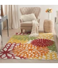 Nourison Aloha Indoor/Outdoor Area Rug ALH05-Red Multi Colored