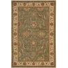 Nourison Home Living Treasures LI04 Green 5 ft. 6 in. X 8 ft. 3 in. Area Rug