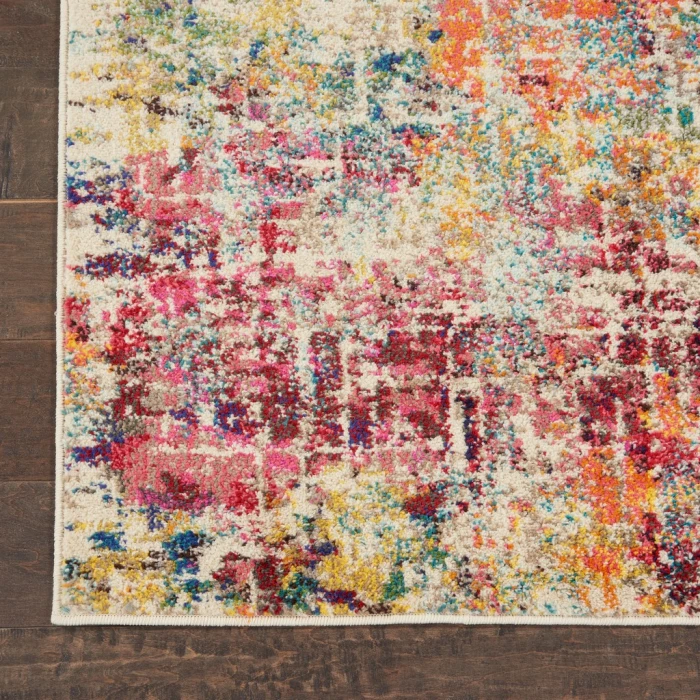 Nourison Celestial Area Rug CES13-Pink/Multicolor
