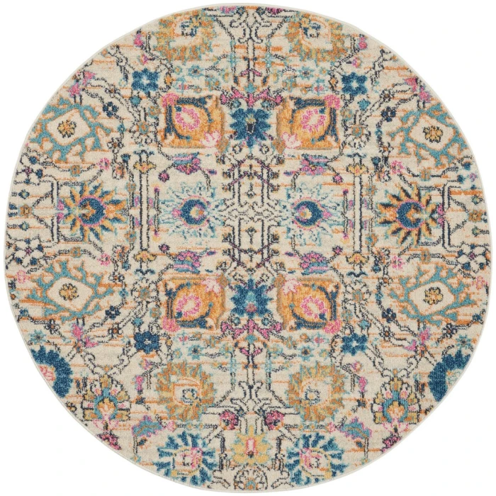 Nourison Passion Area Rug PSN01-Ivory/Multi