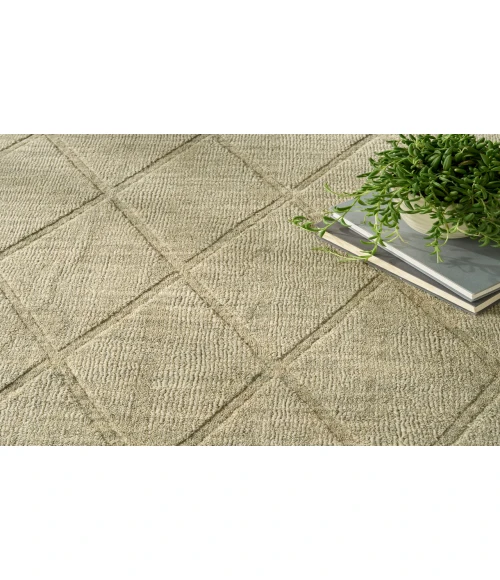 Nourison Wool Haven Sage WOH01 5 ft. 3 in. X 7 ft. 3 in. Rectangle Rug