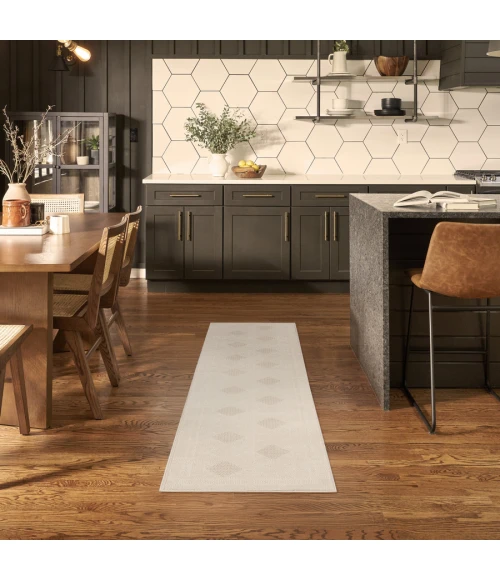 Nourison Home Nordic Ivory Beige NRC06 2 ft. X 6 ft. Rectangle Rug