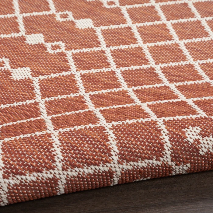 Nourison Positano Terracotta POS02 3ft. x 5ft. Rect. Rug