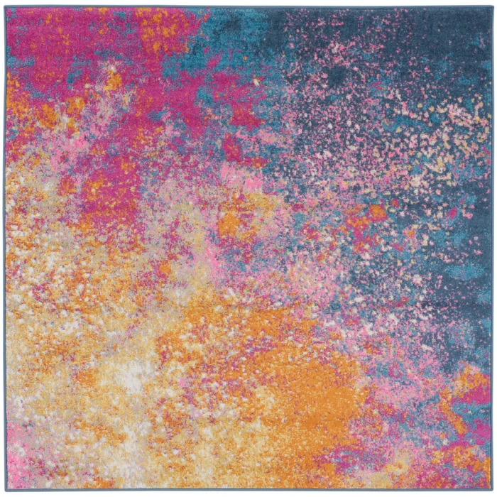 Nourison Passion Area Rug PSN10 Sunburst