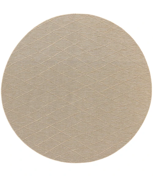 Nourison Washable Solutions Natural WSL01 8 ft. X Round Rug