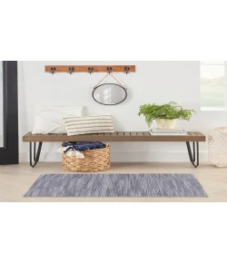 Nourison Home Nourison Washables NWB03 Grey 3 ft. X 5 ft. Area Rug