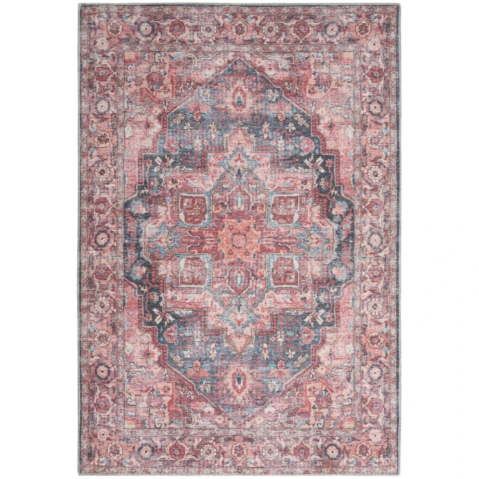Nicole Curtis Machine Washable Series 1 Area Rug SR101 Multicolor 5' x 7'