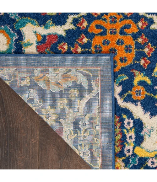 Nourison Allur Area Rug ALR03 Navy Multicolor