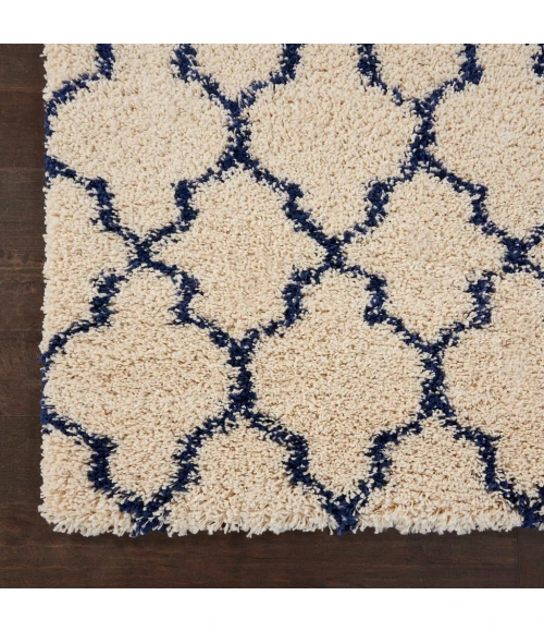 Nourison Amore Area Rug AMOR2-Ivory/Blue