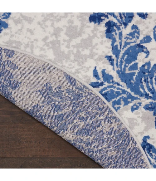 Nourison Whimsicle Area Rug WHS11-Ivory Navy