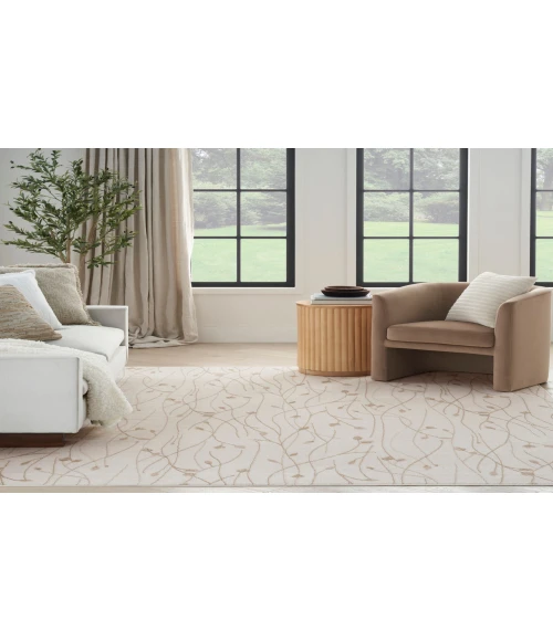 Nourison Grafix Ivory Beige GRF15 7 ft. 10 in. X 9 ft. 10 in. Rectangle Rug