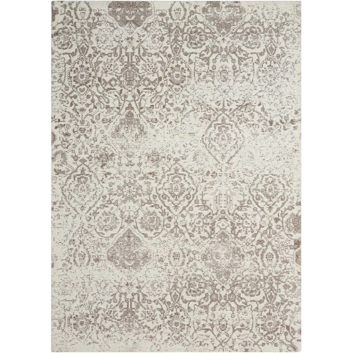 Nourison Damask Ivory DAS06 5ft. x 7ft. Rect. Rug