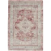 Nourison Home Vintage Kashan VKA07 Red/Ivory 4 ft. X 6 ft. Area Rug