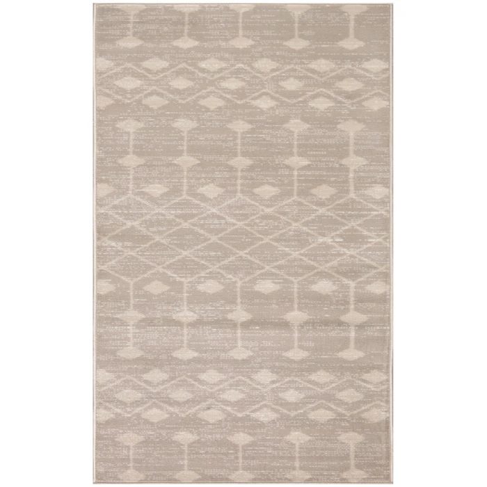 Nourison Grafix Beige GRF37 2 ft. X 6 ft. Rectangle Rug