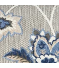 Nourison Aloha Area Rug ALH31 Blue Grey