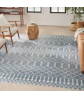 Nourison Astra Machine Washable Area Rug ASW10 Blue