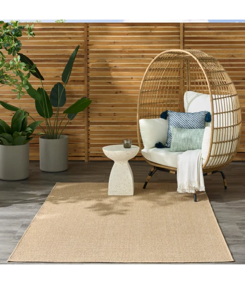 Nourison Tulum Taupe TLM03 5 ft. 3 in. X 7 ft. Rect. Rug