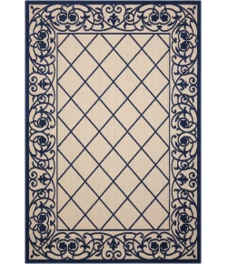 Nourison Home Aloha Blue ALH16 9ft.6in. x 13ft. Rect. Rug