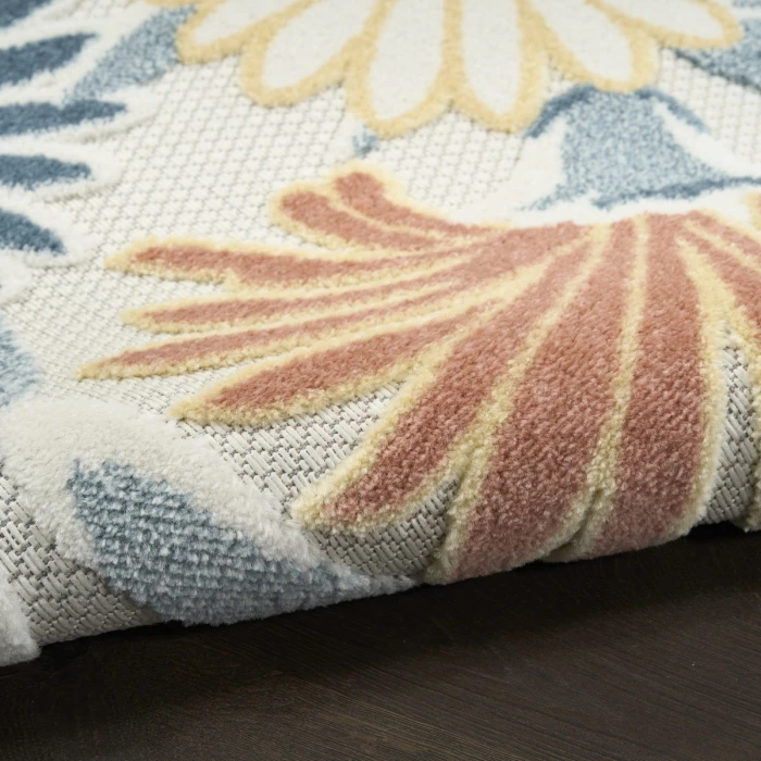 Nourison Aloha Ivory Rose ALH33 2 ft. 8 in. X 4 ft. Rect. Rug
