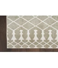 Nourison Astra Machine Washable Sage ASW10 3 ft. 3 in. X 5 ft. Rectangle Rug