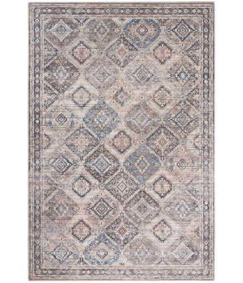 Nicole Curtis Machine Washable Series 1 Area Rug SR103 Ivory/Latte