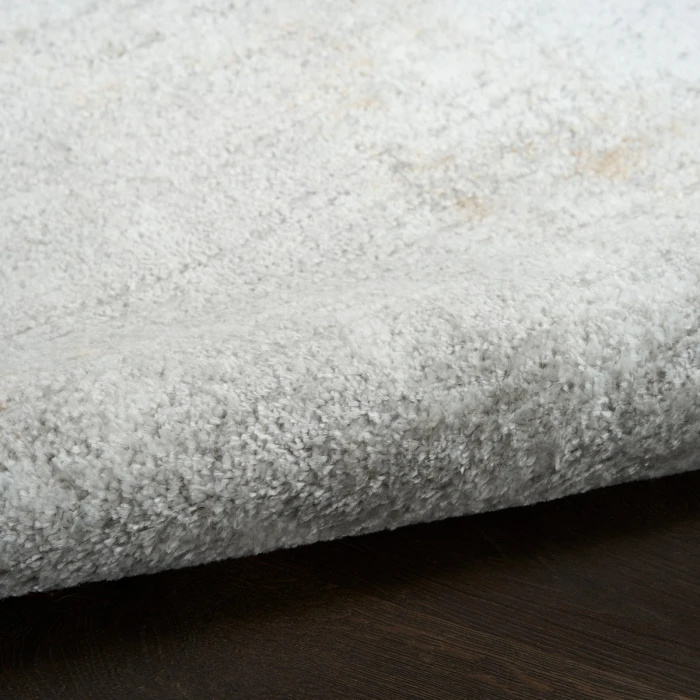 Nourison Dekor Grey DEK07 2 ft. X 4 ft. Rect. Rug