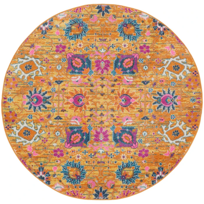 Nourison Passion Area Rug PSN01 Sunburst
