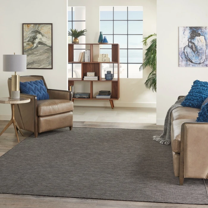 Nourison Positano Area Rug POS01-Charcoal