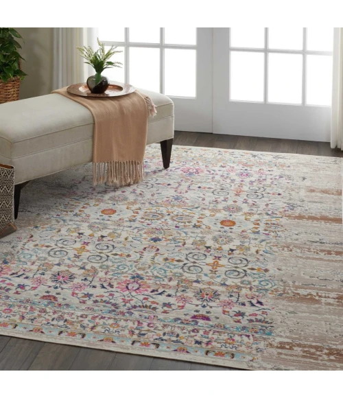 Nourison Vintage Kashan Area Rug VKA02-Ivory