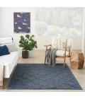 Nourison Easy Care Area Rug NES01 Navy Blue