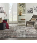 Nourison Tangra Grey/Multi TNR02 9 ft. X 12 ft. Rect. Rug