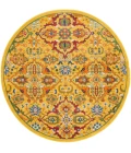Nourison Allur Area Rug ALR03 Yellow Multicolor