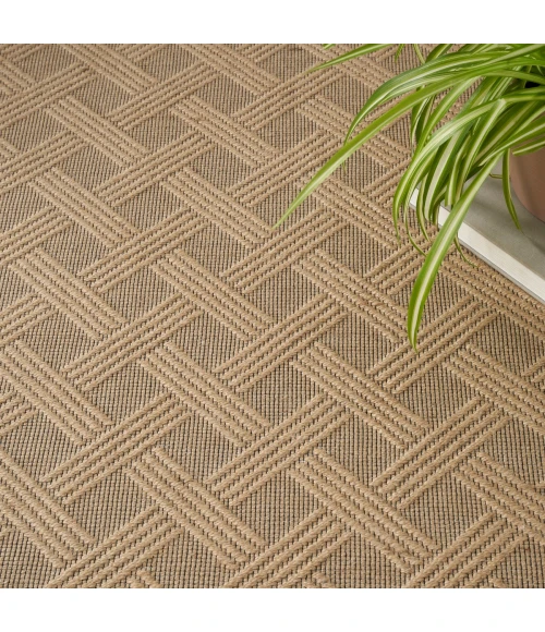 Nourison Washable Jute Natural WSJ02 8 ft. X 10 ft. Rect. Rug