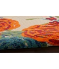 Nourison Aloha Ivory Multicolor ALH32 3 ft. 6 in. X 5 ft. 6 in. Rectangle Rug