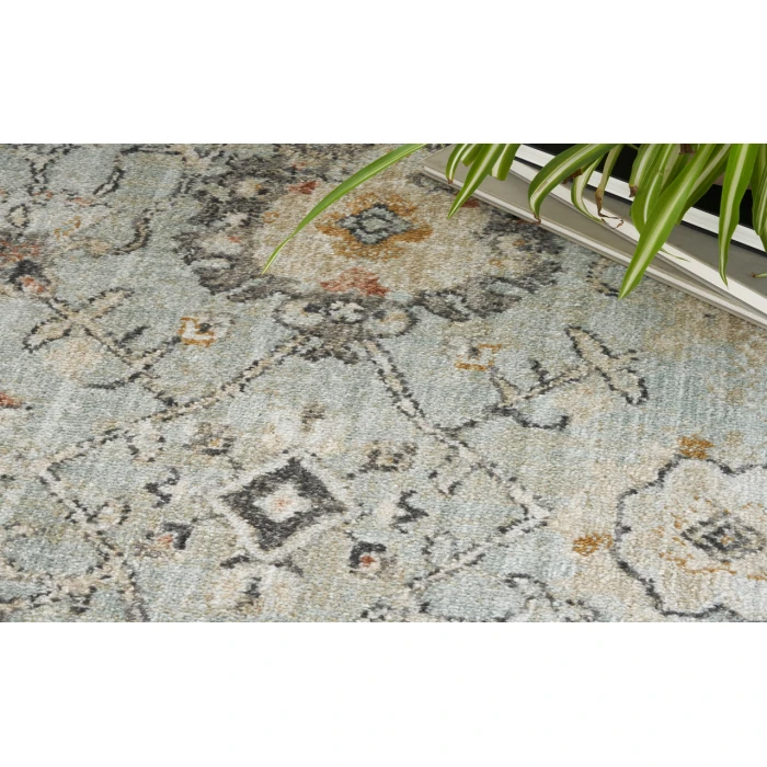 Nourison Oushak Home Mint OUS01 8 ft. X 9 ft. 10 in. Rectangle Rug