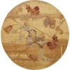 Nourison Home Somerset ST18 Beige 7 ft. 9 in. Round Area Rug