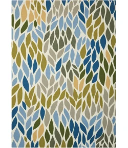 Nourison Home & Garden RS094 Multicolor 4 ft. 4 in. X 6 ft. 3 in. Area Rug