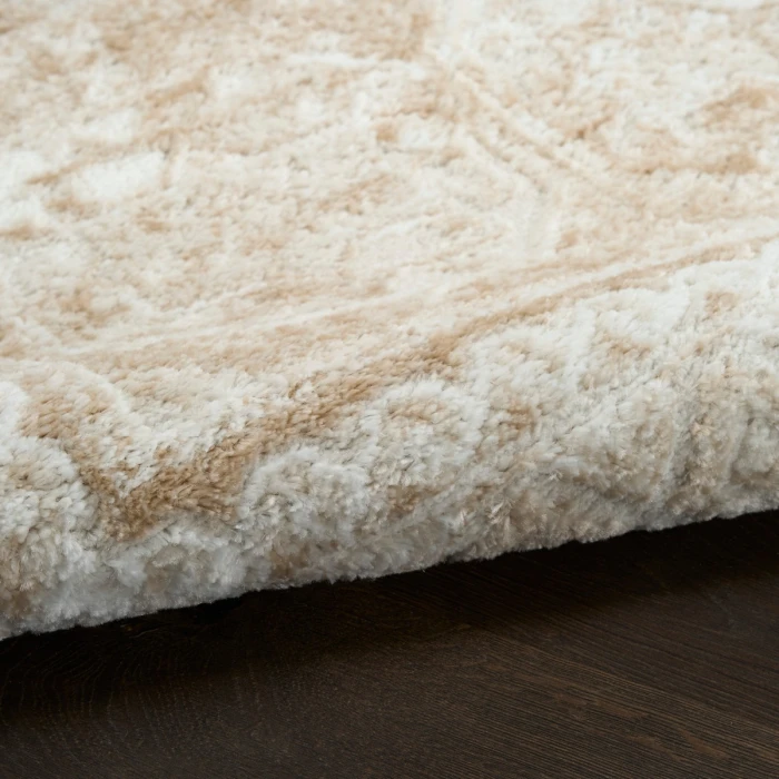 Nourison Dekor Cream Beige DEK01 2 ft. X 4 ft. Rect. Rug